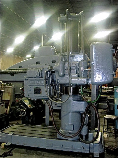 13" x 48" (4'-0") AMERICAN ... RADIAL DRILL