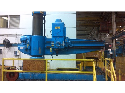 19" x 96" (8'-0") GIDDINGS & LEWIS ... RADIAL DRILL