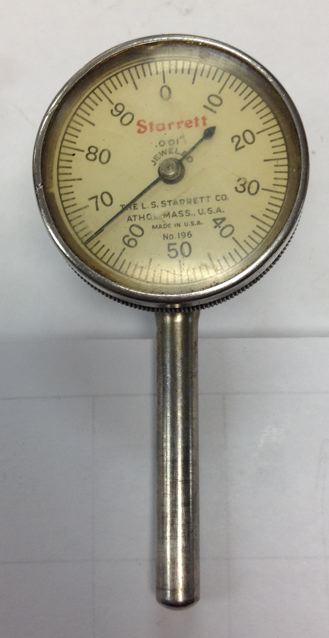 0" - .200" ... STARRETT DIAL INDICATOR