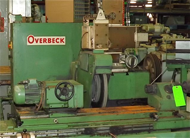 7" x 25" OVERBECK ... O.D. GRINDER