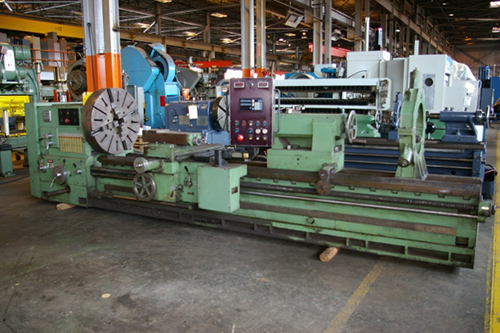 36" x 140" SUMMIT ... (LARGE HOLE) LATHE 6-1/8" SPINDLE HOLE