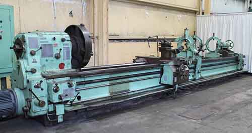 36" x 255" TOS ... LATHE 2-1/2" SPINDLE HOLE