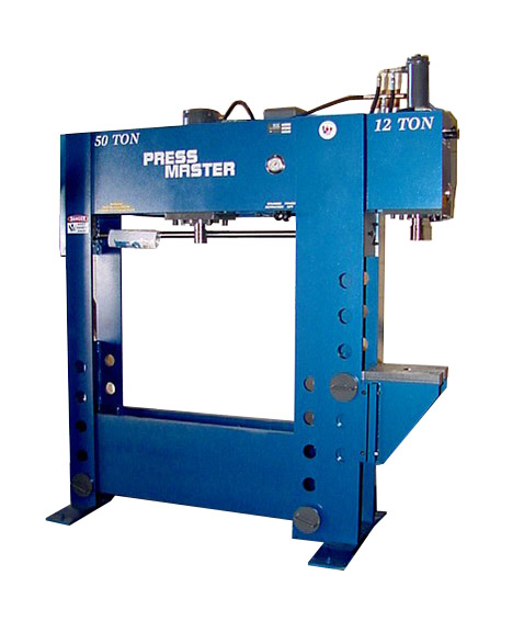 50 TON PRESS MASTER ... ELECTRIC OVER HYDRAULIC H-FRAME/C-FRAME