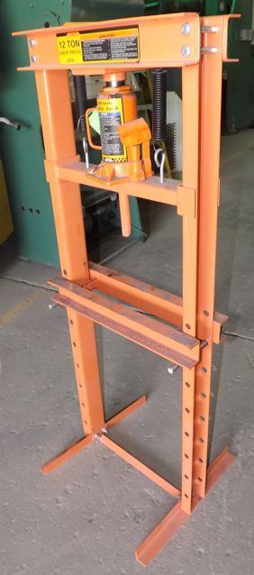 12 TON HYDRAULIC CENTRAL ... H-FRAME PRESS