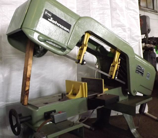 10" X 18" KYSOR JOHNSON ... HORIZONTAL BAND SAW