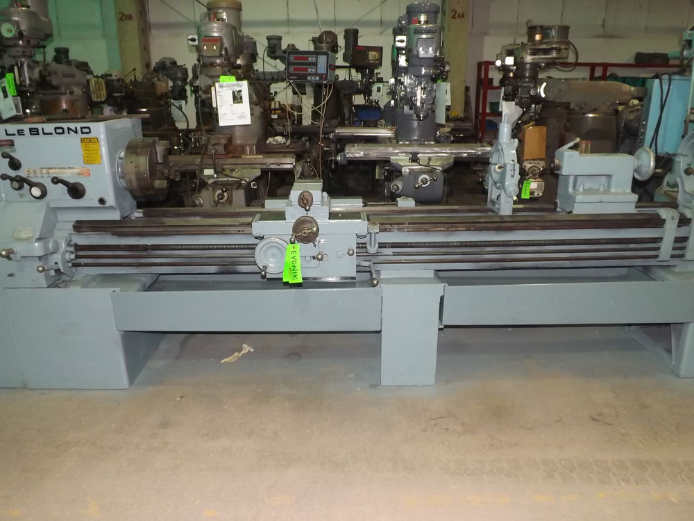 26" x 72" LeBLOND ... LATHE 2-3/16" SPINDLE HOLE