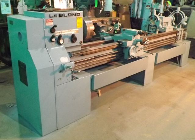 19" x 102" LeBLOND ... LATHE 1-1/4" SPINDLE HOLE