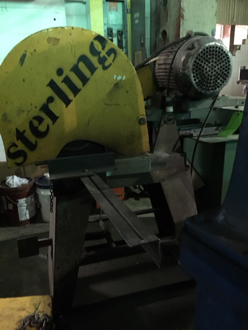 20" - 22" EVERETT ... ABRASIVE CUT OFF SAW