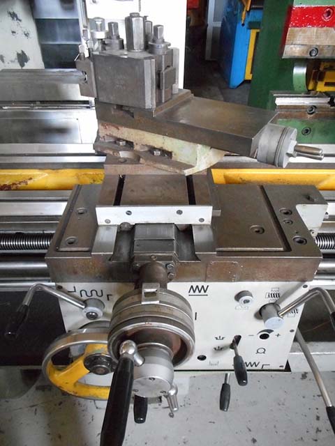 25" x 120" POLAMCO ... LATHE 3-1/2" SPINDLE HOLE