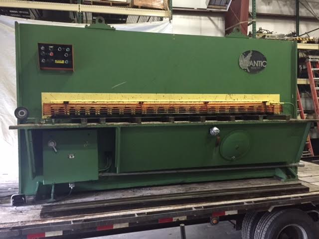 1/2" x 10' ATLANTIC ... (AUTOMATIC HYDRAULIC) PLATE SHEAR