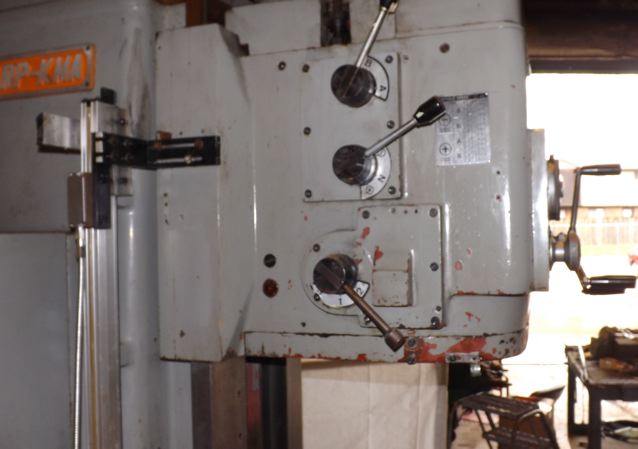 #4 ... 47" x 17" x 21" ... SHARP HEAVY DUTY VERTICAL MILL