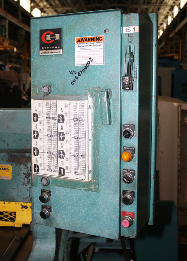 10 GA x 10' WYSONG ... SHEET METAL SHEAR