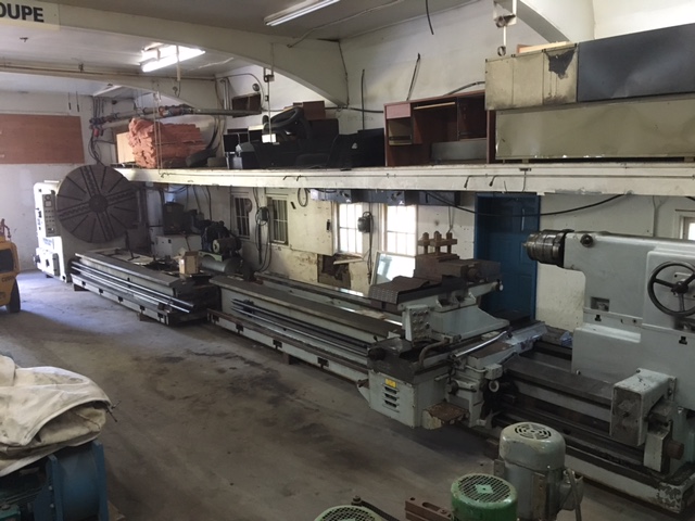 80" x 348" LEPONT (LEOPOLDO) ... LATHE 5" SPINDLE HOLE