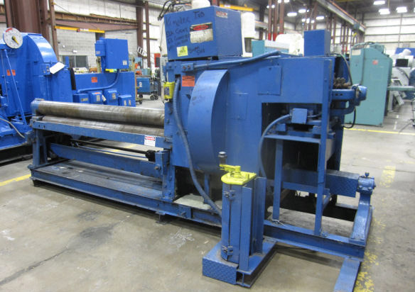 6' x 1/4" BERTSCH ... HYDRAULIC PLATE ROLL