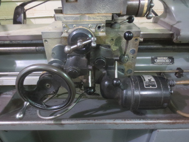 11" x 18" HARDINGE ... LATHE 1-1/4" SPINDLE HOLE