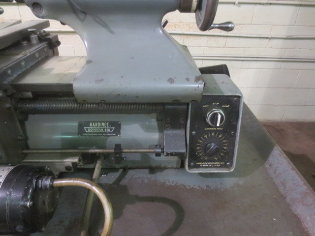 11" x 18" HARDINGE ... LATHE 1-1/4" SPINDLE HOLE