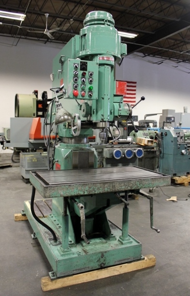 12" x 48" JOHANNSON ... RADIAL DRILL