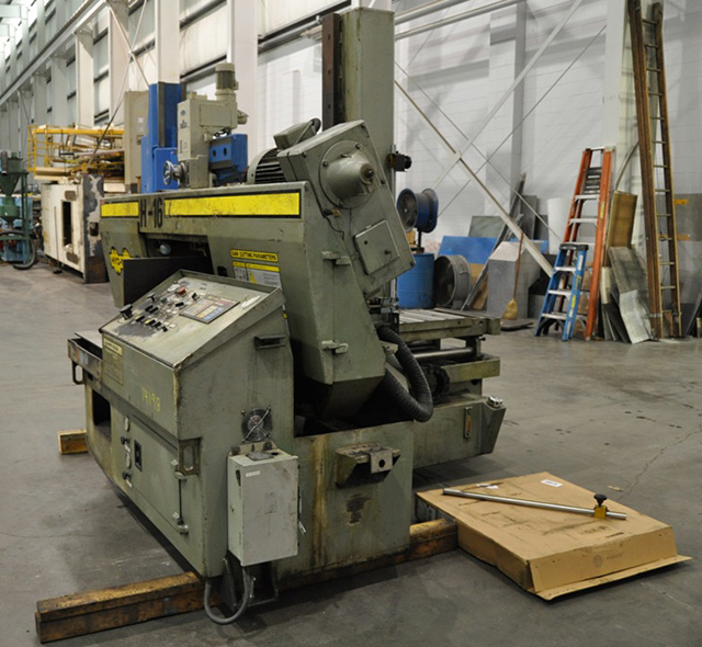 16" x 16" HYD-MECH ... "DUAL COLUMN" HORIZONTAL BANDSAW