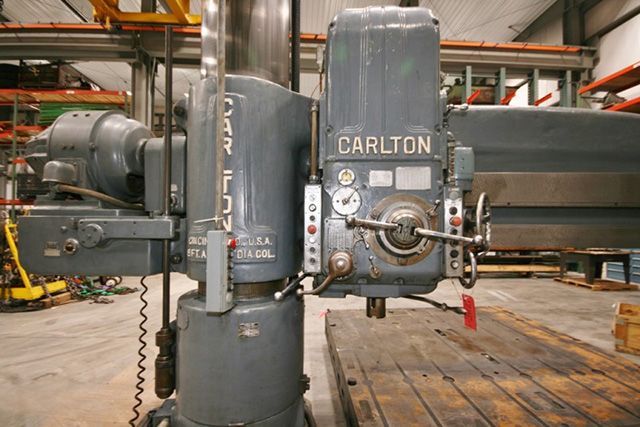 19" x 96" (8') CARLTON ... RADIAL DRILL