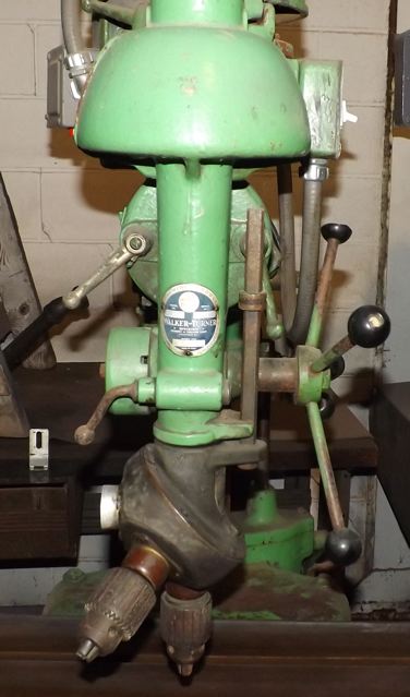 3-3/4" x 17" WALKER TURNER ... RADIAL DRILL