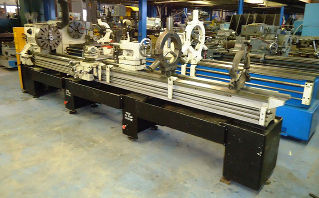 25" x 144" LeBLOND MAKINO ... LATHE 3" SPINDLE HOLE