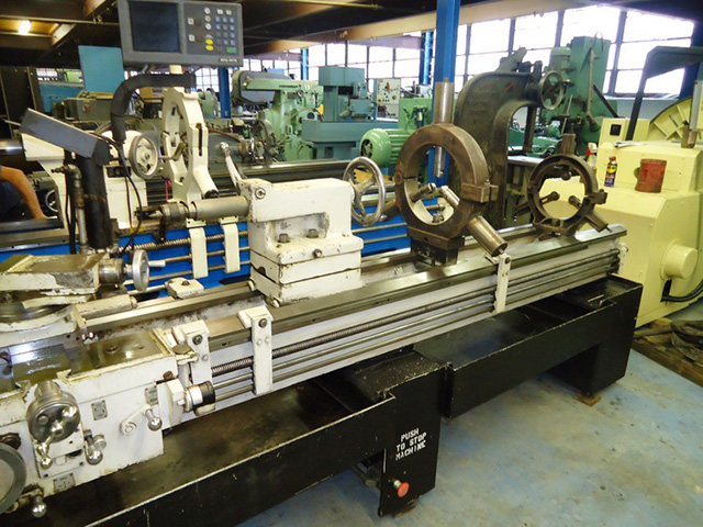 25" x 144" LeBLOND MAKINO ... LATHE 3" SPINDLE HOLE