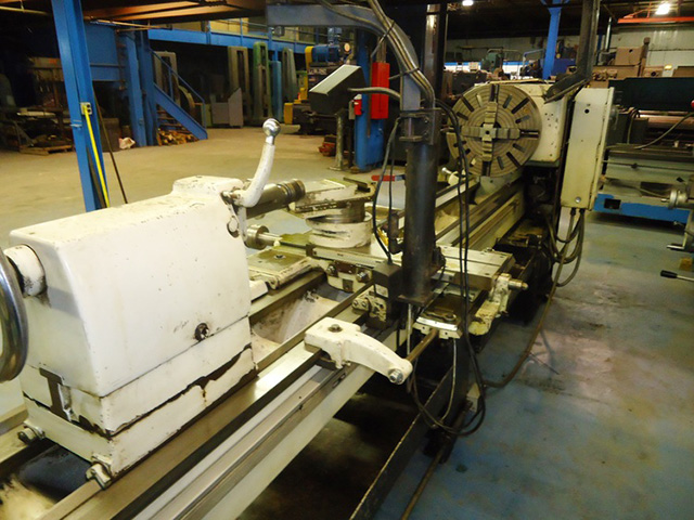 25" x 144" LeBLOND MAKINO ... LATHE 3" SPINDLE HOLE