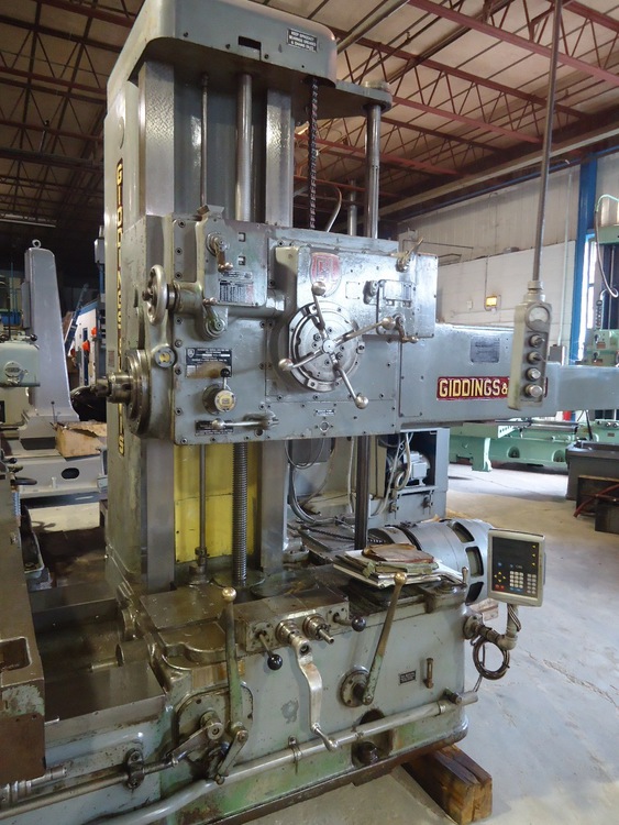 4" GIDDINGS & LEWIS ... HORIZONTAL BORING MILL