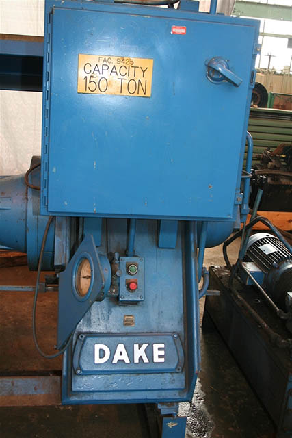 150 TON DAKE ... HYDRAULIC PRESS