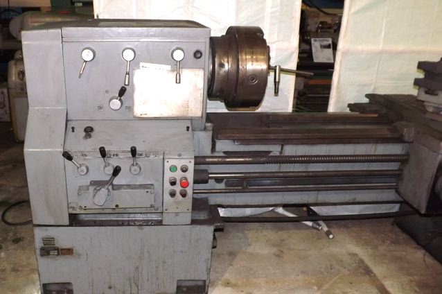 22" x 120" TARNOW ... LATHE 3-1/2" SPINDLE HOLE