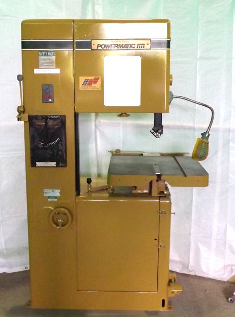 20" POWERMATIC ... VERTICAL BAND SAW