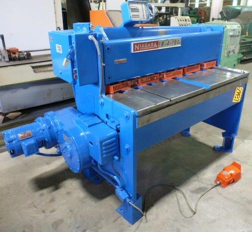 10 GA x 4' NIAGARA ... SHEET METAL SHEAR