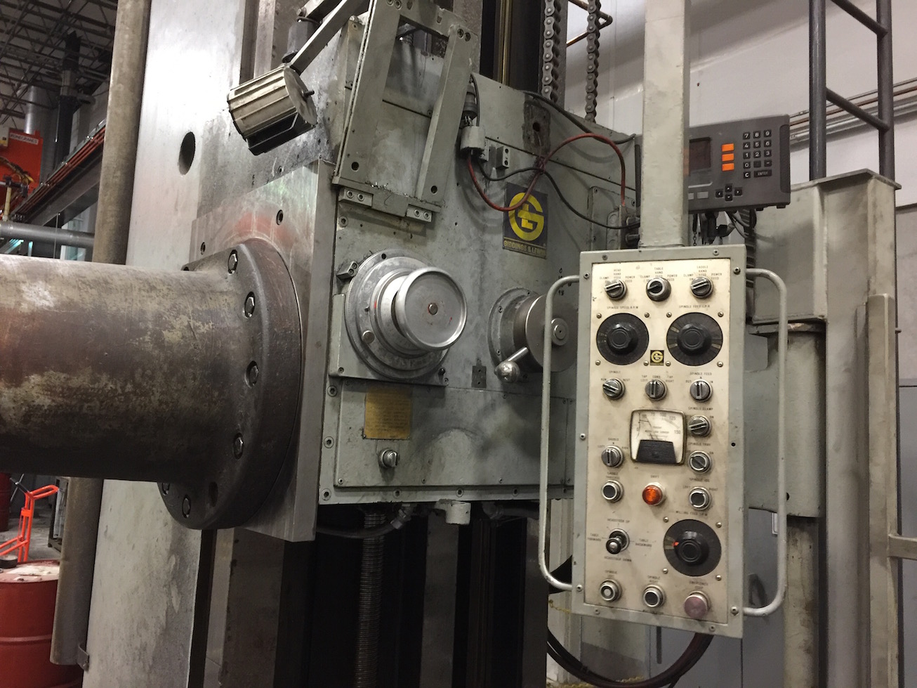 5" GIDDINGS & LEWIS ... HORIZONTAL BORING MILL