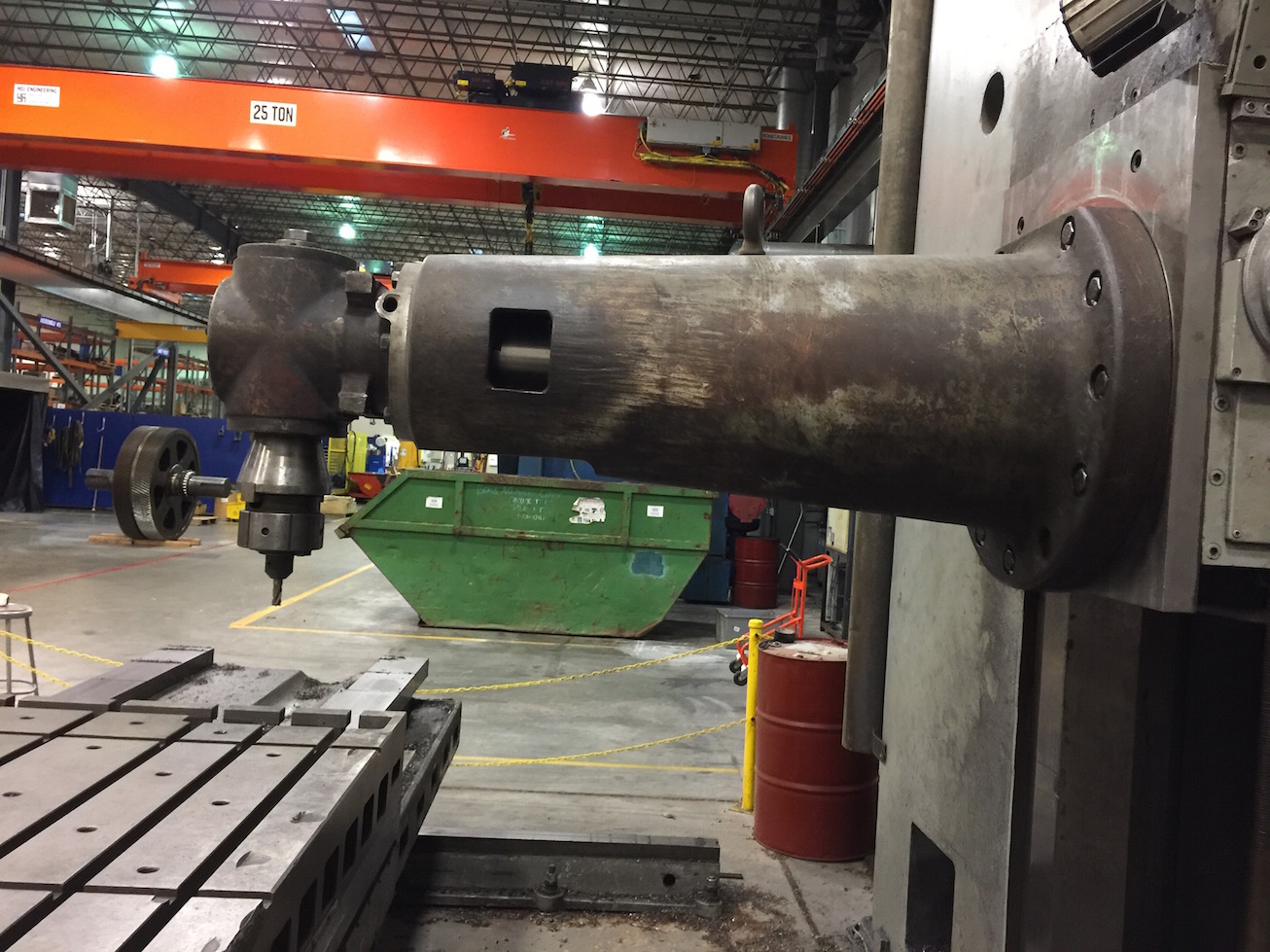 5" GIDDINGS & LEWIS ... HORIZONTAL BORING MILL