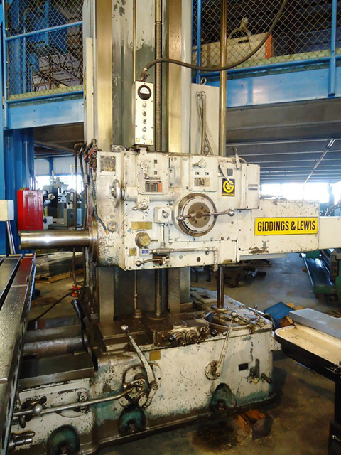 5" GIDDINGS & LEWIS ... HORIZONTAL BORING MILL