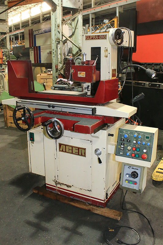 8" x 18" ACER ... (3) AXIS HYDRAULIC SURFACE GRINDER