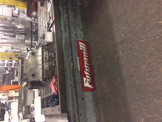 22' (264") FUTURMILL/INGERSOLL ... DOUBLE HOUSING PLANER MILL