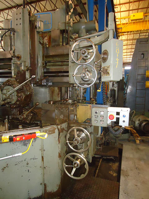 36" - 3 JAW CHUCK BULLARD... VERT. TURRET LATHE