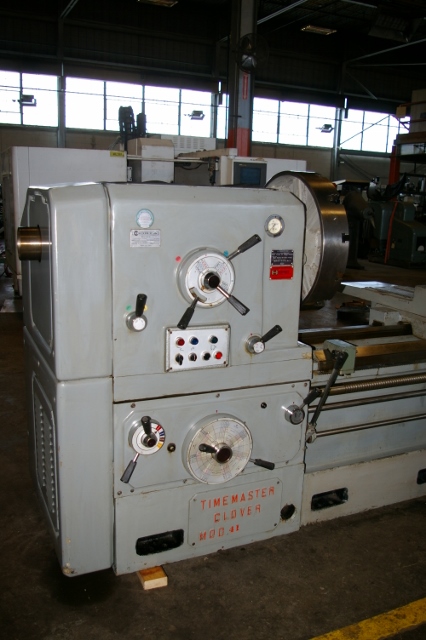 36" x 157" TIMEMASTER ... LATHE 4.09" SPINDLE HOLE