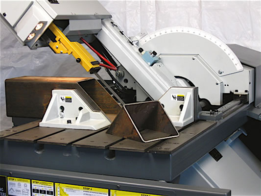 31" x 18" HYD-MECH ... "TILT FRAME" VERTICAL BAND SAW