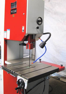 23" DAKE ... VERTICAL BANDSAW