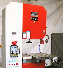 23" DAKE ... VERTICAL BANDSAW