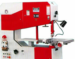 41" DAKE ... VERTICAL BANDSAW