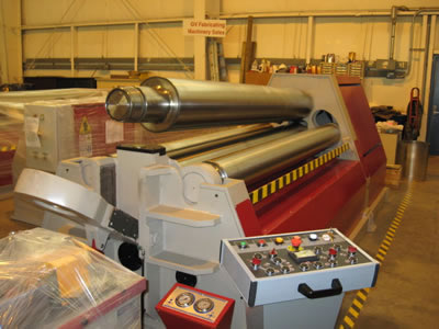 8' x 5/8" EURO ROLL ... HYDRAULIC PLATE ROLL