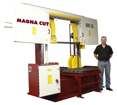 32" x 32" MAGNA-CUT ... "SEMI-AUTOMATIC" HORIZONTAL BANDSAW