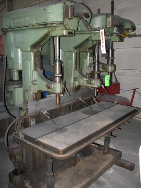 24" FOSDICK ... (3) SPINDLE DRILL PRESS