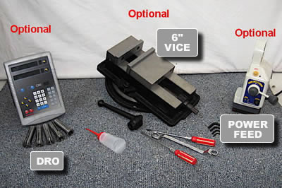 X=35" - Y=12" - Z=16" MAGNA ... VERTICAL MILL (VS)