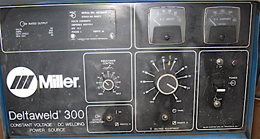 300 AMP MILLER ... MIG WELDER