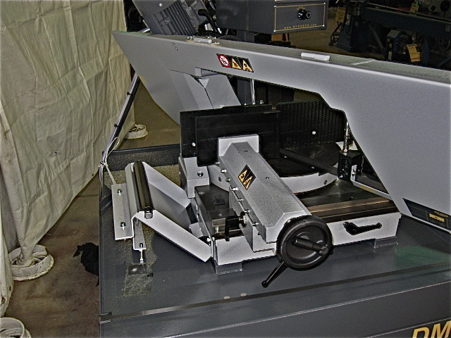 10" x 13" HYD-MECH ... DOUBLE MITER HORIZONTAL BAND SAW.