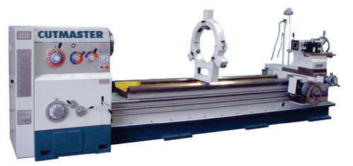 64" x 60" - 80" CUTMASTER BIG BORE LATHE 5-1/8" SPINDLE HOLE